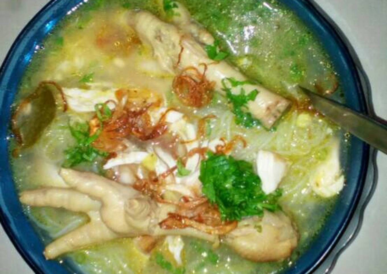 Soto ayam ceker