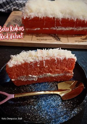 Foto resep Bolu Kukus Red Velvet