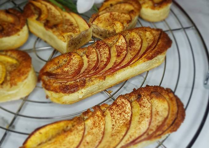 Tartelettes aux pommes et amandes