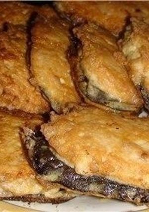 Фото Жареные баклажаны "под мясом". "Сеньор баклажан".