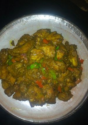 A picture of Sweet and sour chicken breast.