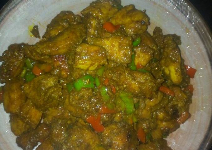 Sweet and sour chicken breast