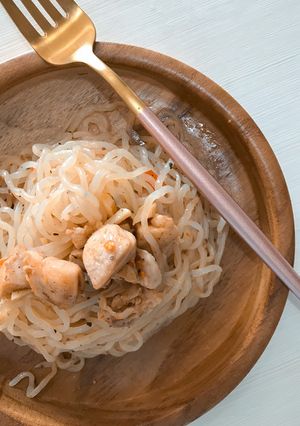 Foto resep Shirataki Aglio Olio