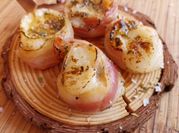 Una foto de provolone a la plancha