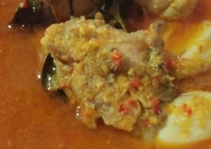 Ayam Kuah Gulai simple foto resep utama