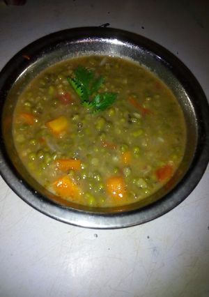 A picture of Chicken flavoured ndengu #AuthorMarathon.
