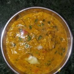 A picture of Daal dhokli.
