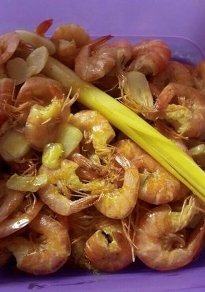 Foto resep Tumis udang bawang putih