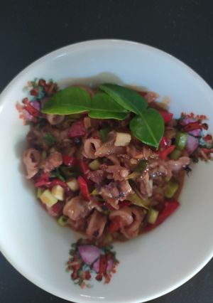 Foto resep Cumi Masak Pedas