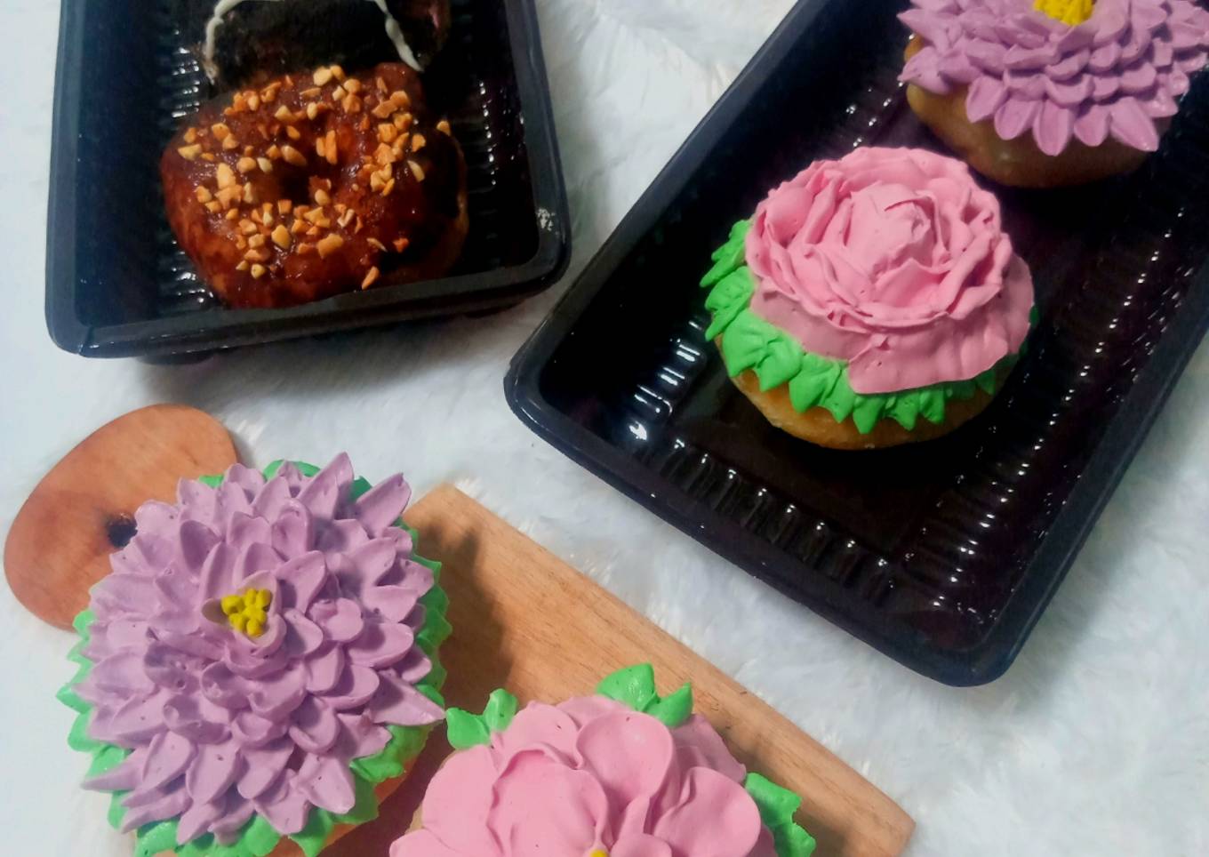 Donat empuk sekali proofing
