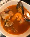 Easy Fish Soup (with Frozen Mix)