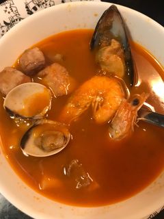 A picture of Easy Fish Soup (with Frozen Mix).
