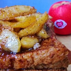 A picture of Apple Cinnamon Butter French Toast #authormarathon.