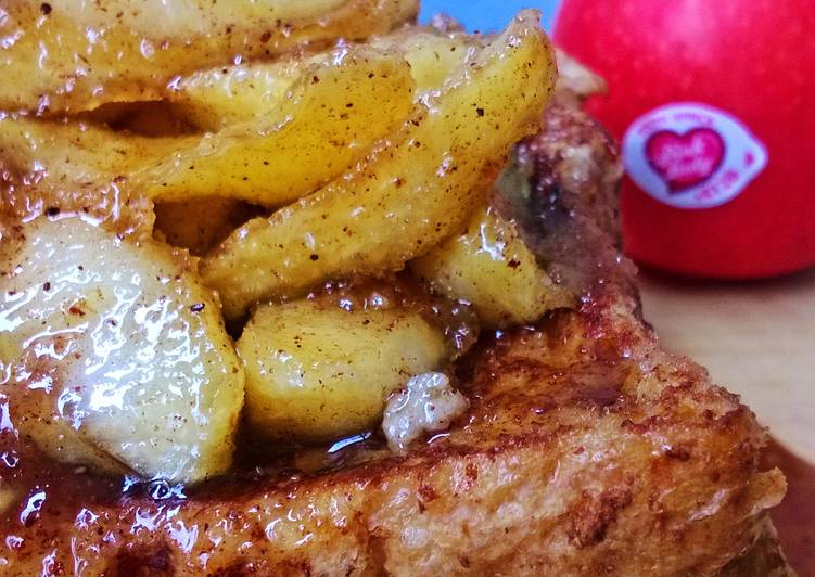 Easiest Way to Make Any-night-of-the-week Apple Cinnamon Butter French Toast #authormarathon