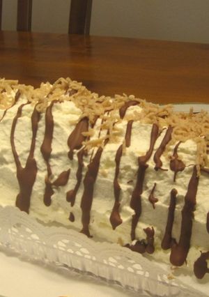 Gesztenyés rolade recept fotója