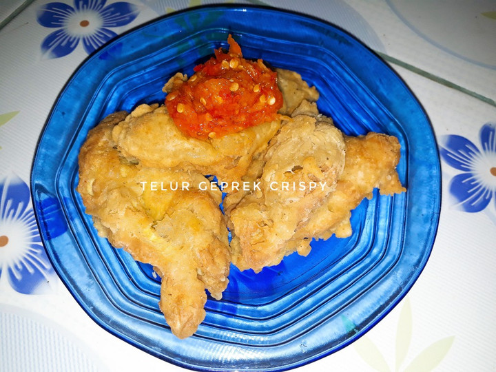 Cara Gampang Menyiapkan Telur Geprek Crispy yang Enak