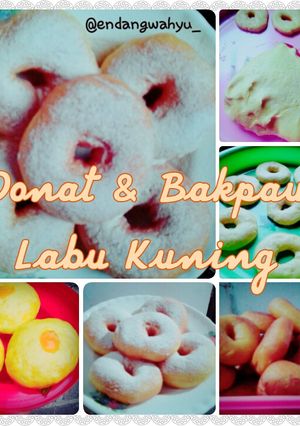 Foto resep Donat dan Bakpau Labu Kuning (mudah bingits)