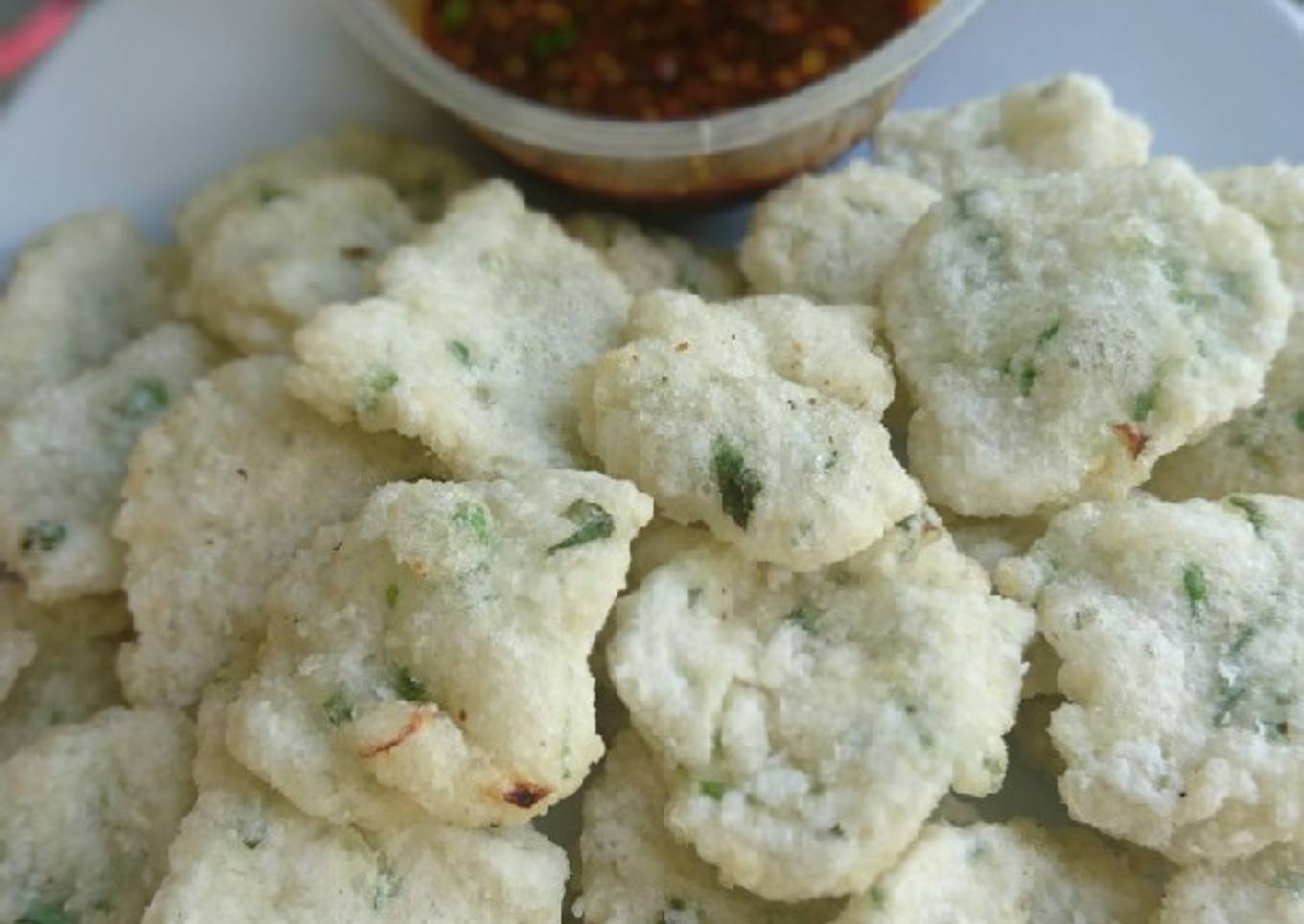 Cireng nasi bumbu kecap