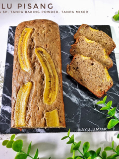 Foto resep Bolu Pisang (Tanpa SP, Tanpa Baking Powder, Tanpa Mixer)