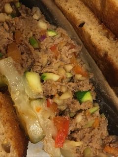 A picture of Hidden Veggie Bistro Burger.