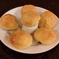 A picture of No Knead Yeast Rolls.
