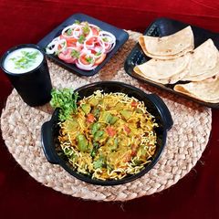 A picture of Sponge Gourd (galka) Sev Sabji.