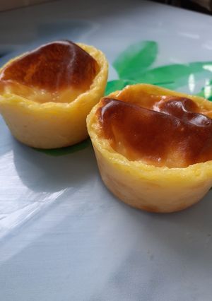 Une photo de Mini Flan Pâtissier sans pâte 🍮
