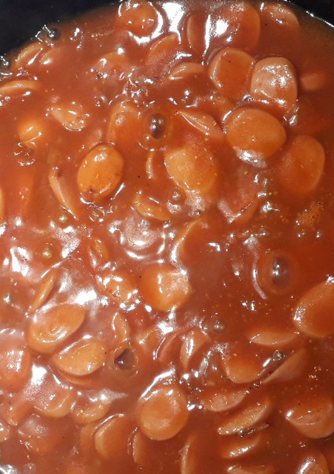 Una foto de Salchichas guisadas