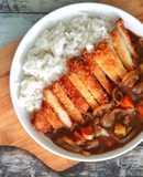 Curry Rice with Chicken Katsu