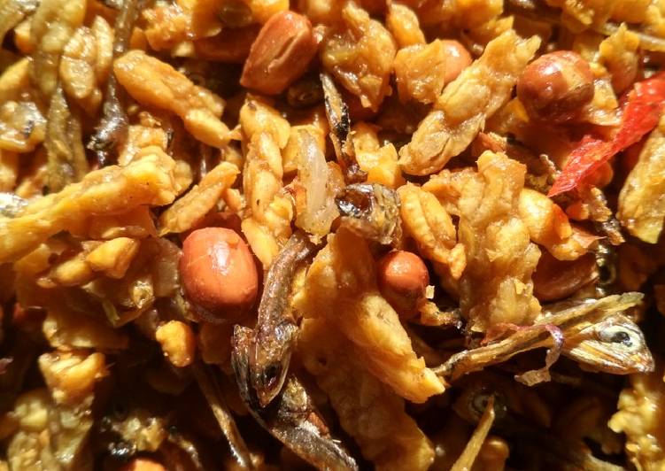 Bahan Kering Tempe simple Tanpa kecap | Cara Masak Kering Tempe simple Tanpa kecap Yang Lezat