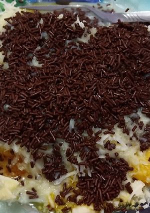Foto resep Pisang Bakar Coklat Keju Semena mena (Teplon)