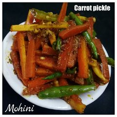 Carrot pickle A picture of Carrot pickle.