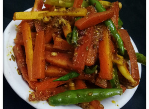 A picture of Carrot pickle.