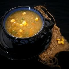 A picture of Sweet Corn Soup.