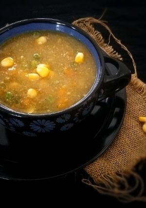 A picture of Sweet Corn Soup.