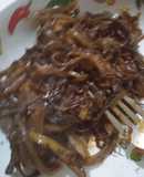 "Carne mechada" vegana