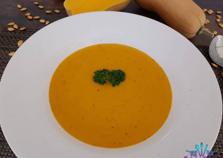 Recette: Soupe de butternut au Thermomix