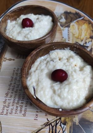 A picture of Rice kheer.