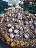 Cheesecake con cobertura de tortuga