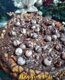 Cheesecake con cobertura de tortuga