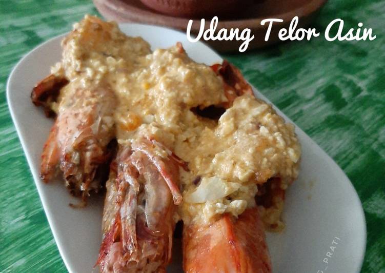 Rahasia Membuat Udang Telor Asin, Enak