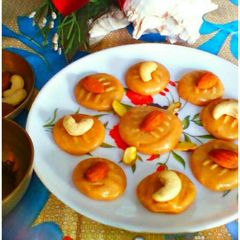 A picture of Instant Kesar Peda.