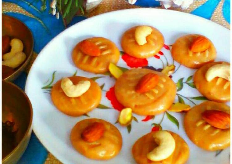 Steps to Make Perfect Instant Kesar Peda