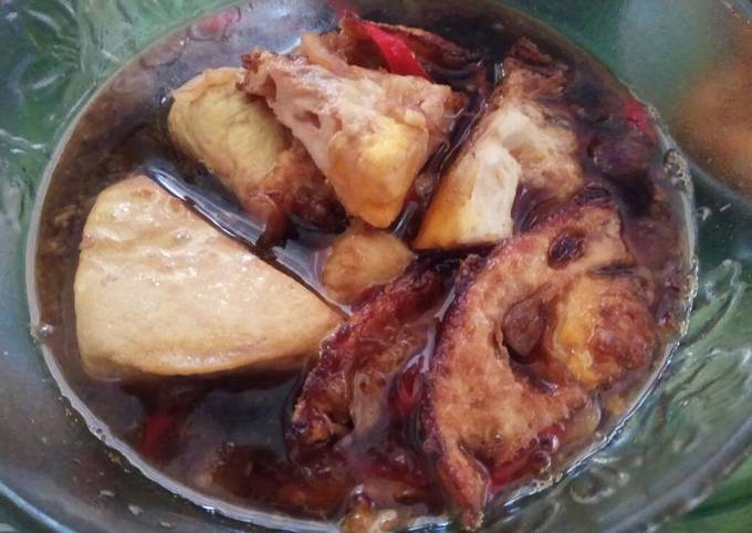 Telur tahu kecap