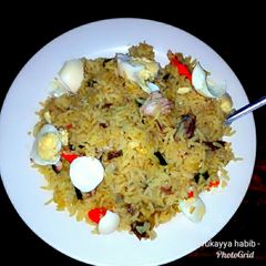 A picture of Jallof rice.