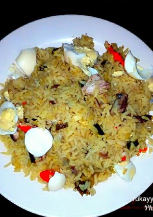 A picture of Jallof rice.