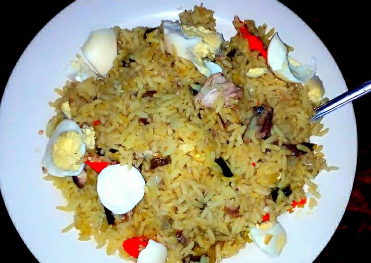 Steps to Make Homemade Jallof rice