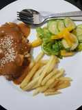Crispy Chicken Steak.. 🍗