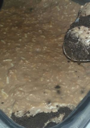 Foto resep Oreo Cheese Cake cream coklat