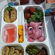 Mommy bento Babi goreng tepung saus tiram
